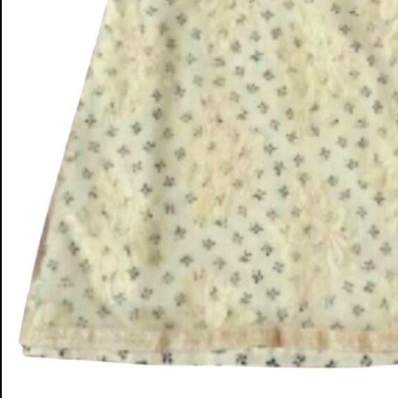 NEW Vintage Skirt with Sheer Lace Overlay - Picture 5 of 12